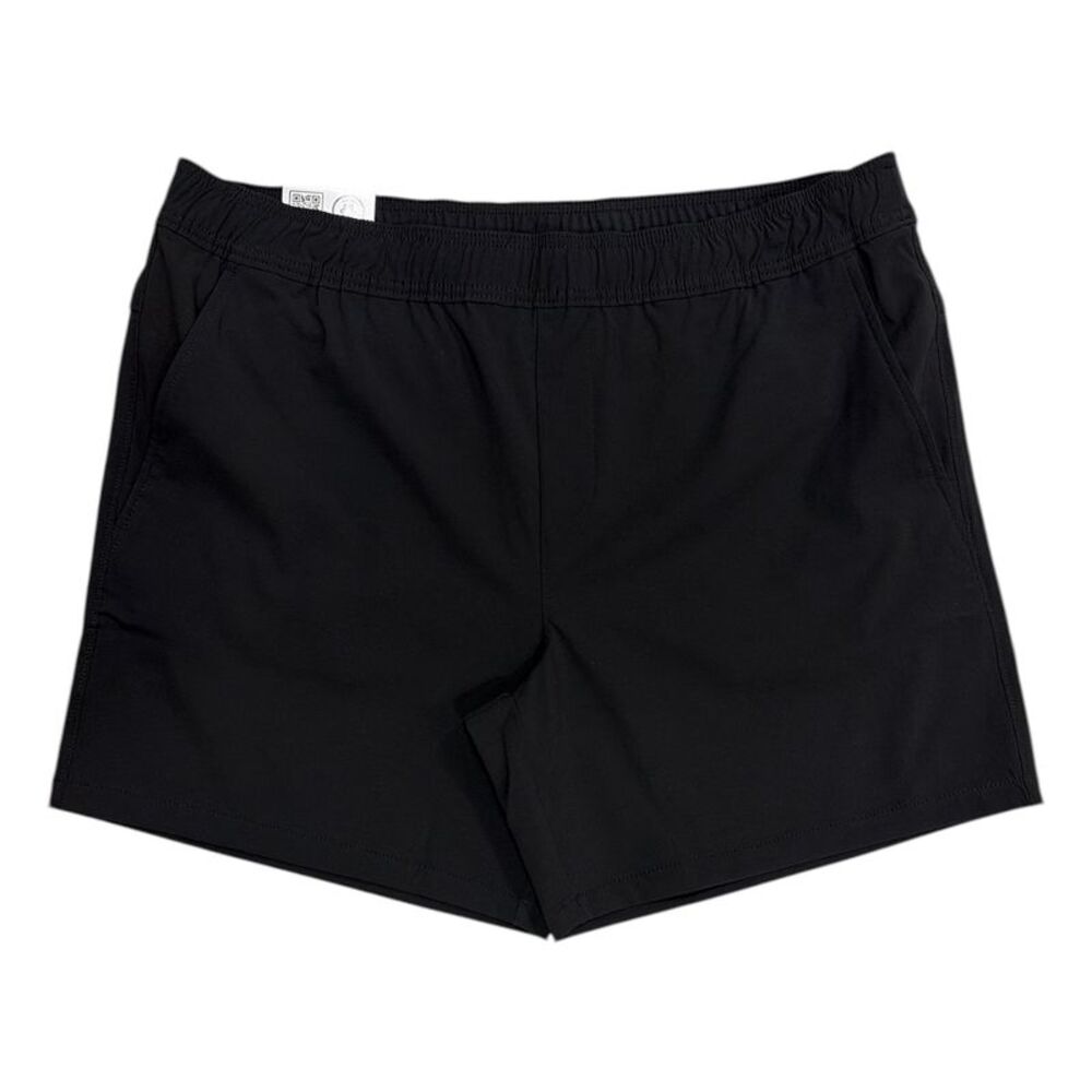Member's Mark Men's Stretch Moisture Wicking Tech Pull on Short - Black